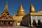 Bagan Myanmar. Shwezigon pagoda.  